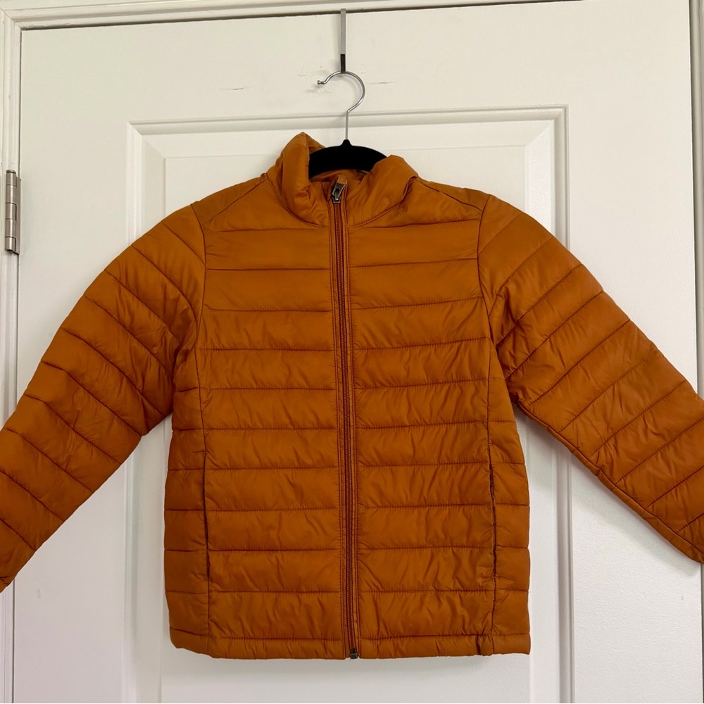 Amazon Essentials Kid’s Camel Puffer Jacket